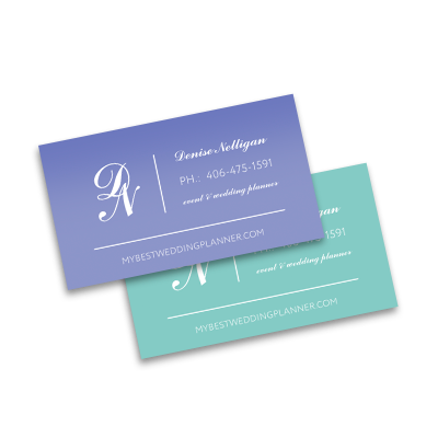 Professional set of business cards