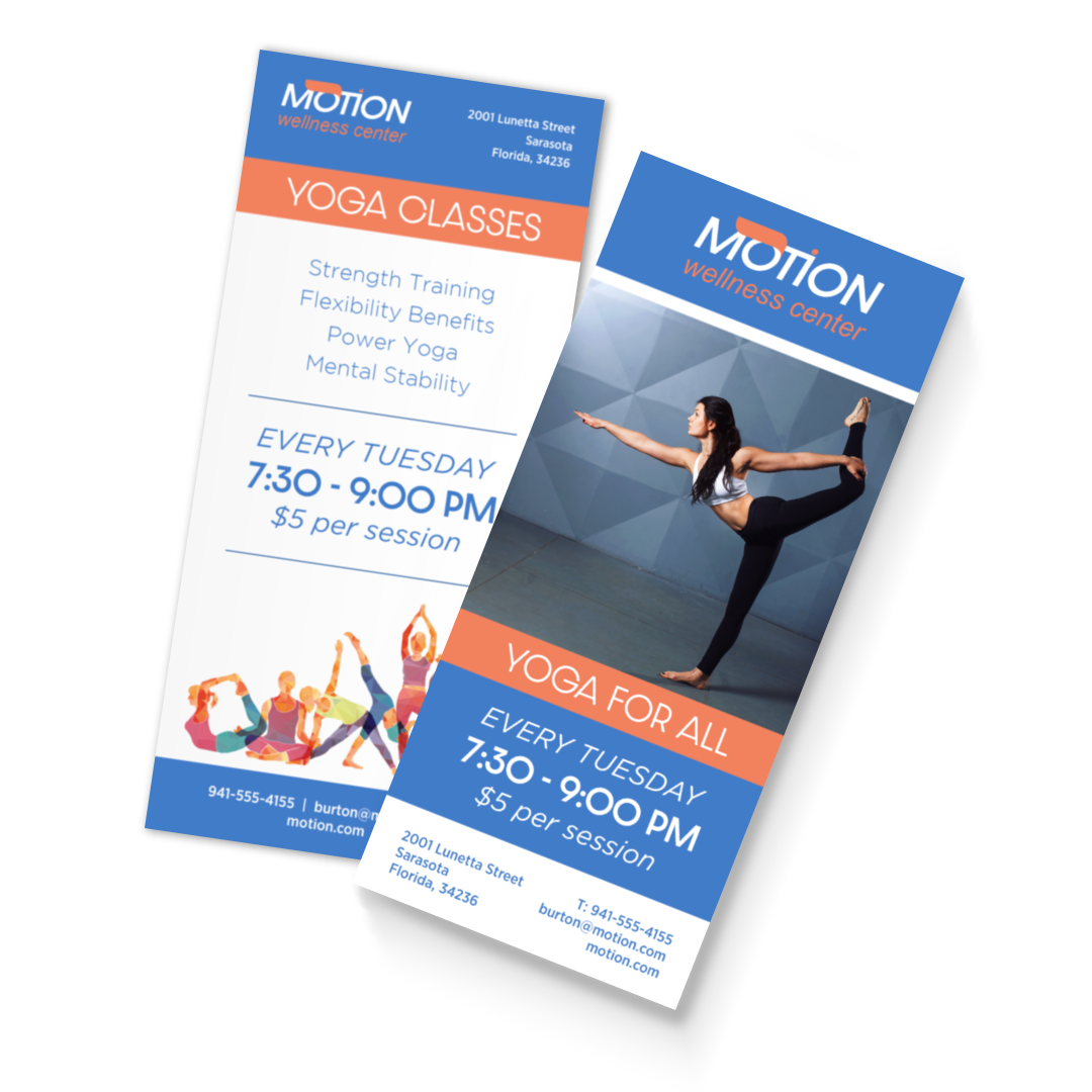 Discount Custom Rack Cards